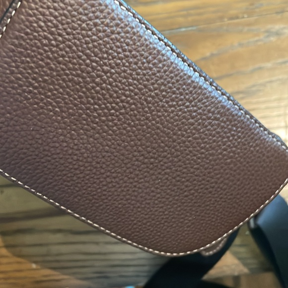 COACH Hudson Gender Neutral Canvas and Pebble Leather Small Front/Back Pack - Picture 9 of 16